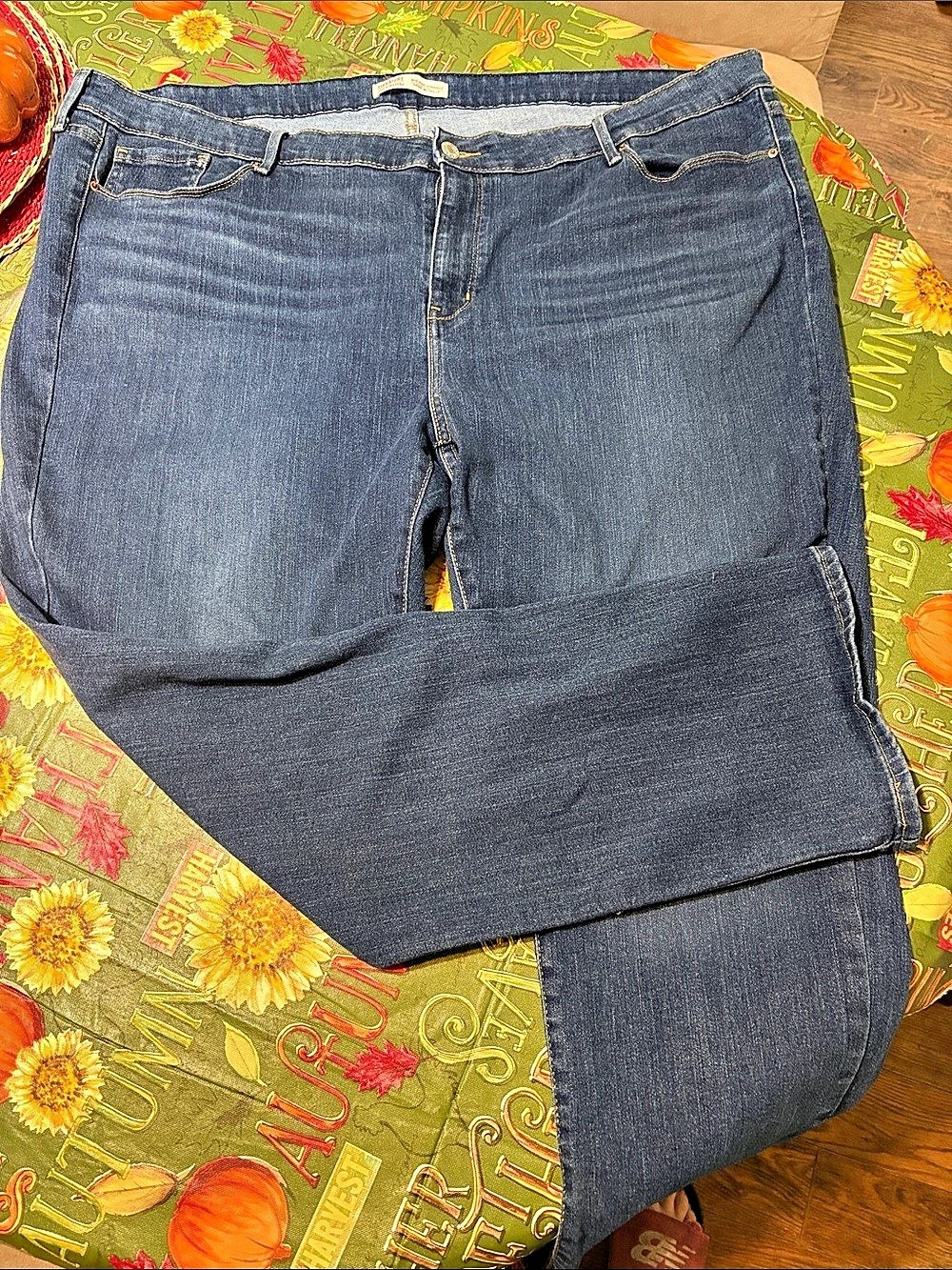 Levi's Signature Mid-Rise Straight Mid-Rise Straight Jeans size 28 Blue